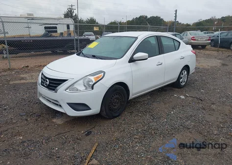 2018 Nissan Versa 1.6 Sv z USA, uszkodzony, nr VIN 3N1CN7AP6JK408020